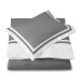 Bäddset Oxford Grey 4 delar