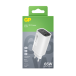 Väggladdare GaN PD 65W 2x USB-C 1x USB-A
