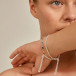 Armband Reign 2-i-1-set Silver