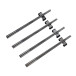 Kito ätpinnar 4-pack Svart