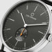 Klocka Ryolit 36 Limed Spruce Black Leather