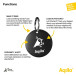 Tagbird Ringklocka Cykel iOS & Android 1-P