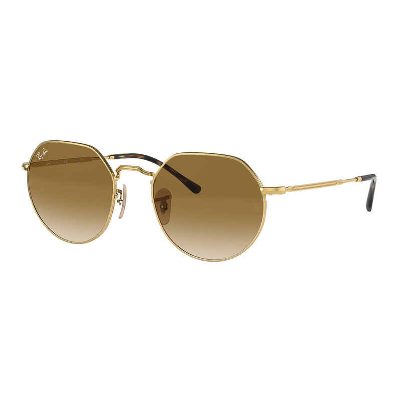 Solglasögon Jack, Guld, Ljusbrun Tonad (0RB3565 001/51 53)