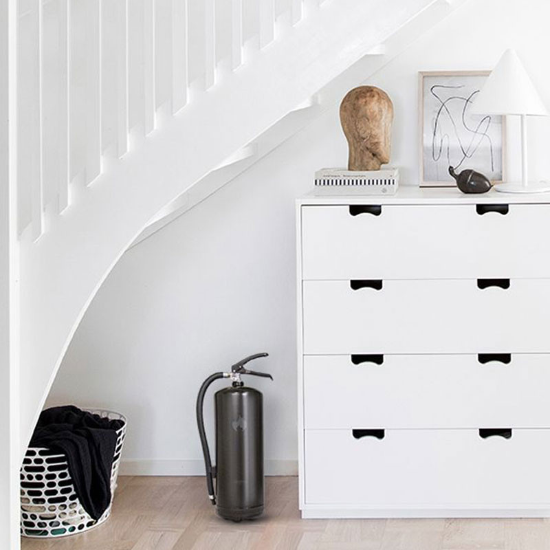 Brandsläckare Design, 55A, 6 kg - svart SE+DK
