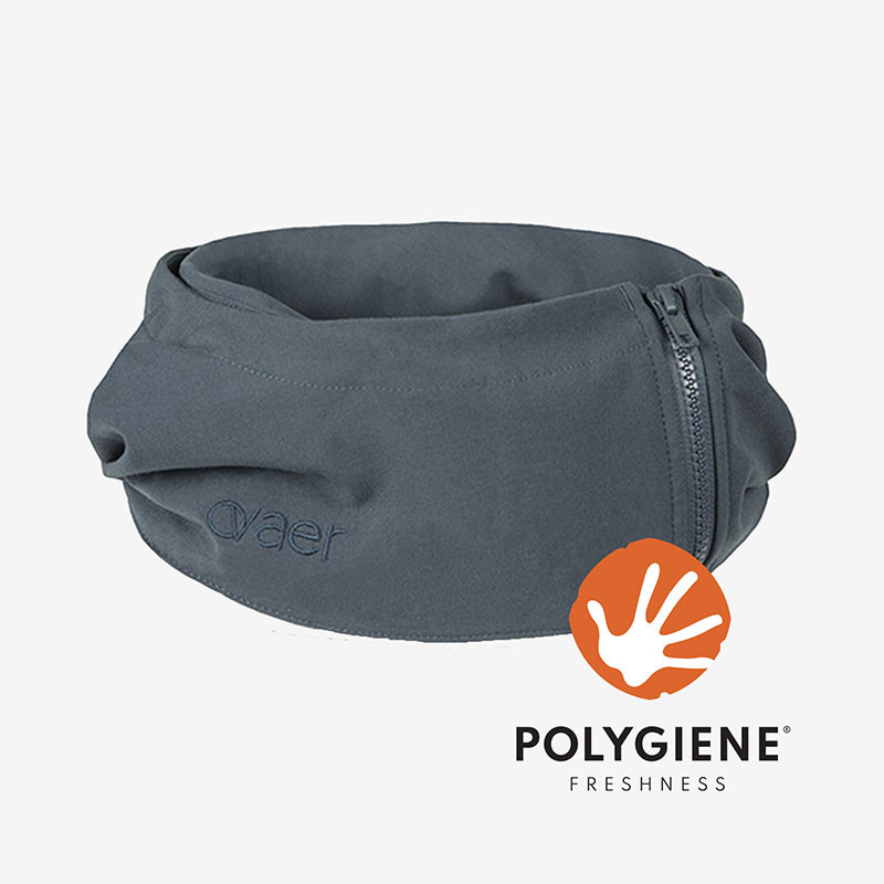 Polygiene nackkudde med huva Blue Lagoon