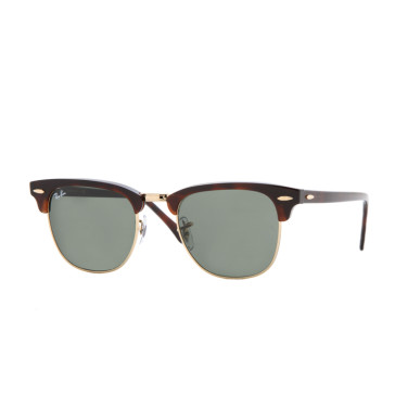 Solglasögon Clubmaster, Tortoise, G-15 (0RB3016 W366 51)