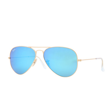 Solglasögon Aviator large metal, Gold, Blue (0RB3025 112/17)