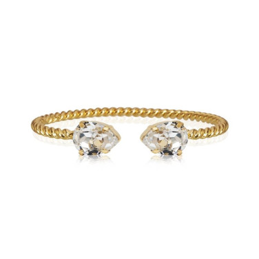 Armband Mini drop Gold Crystal